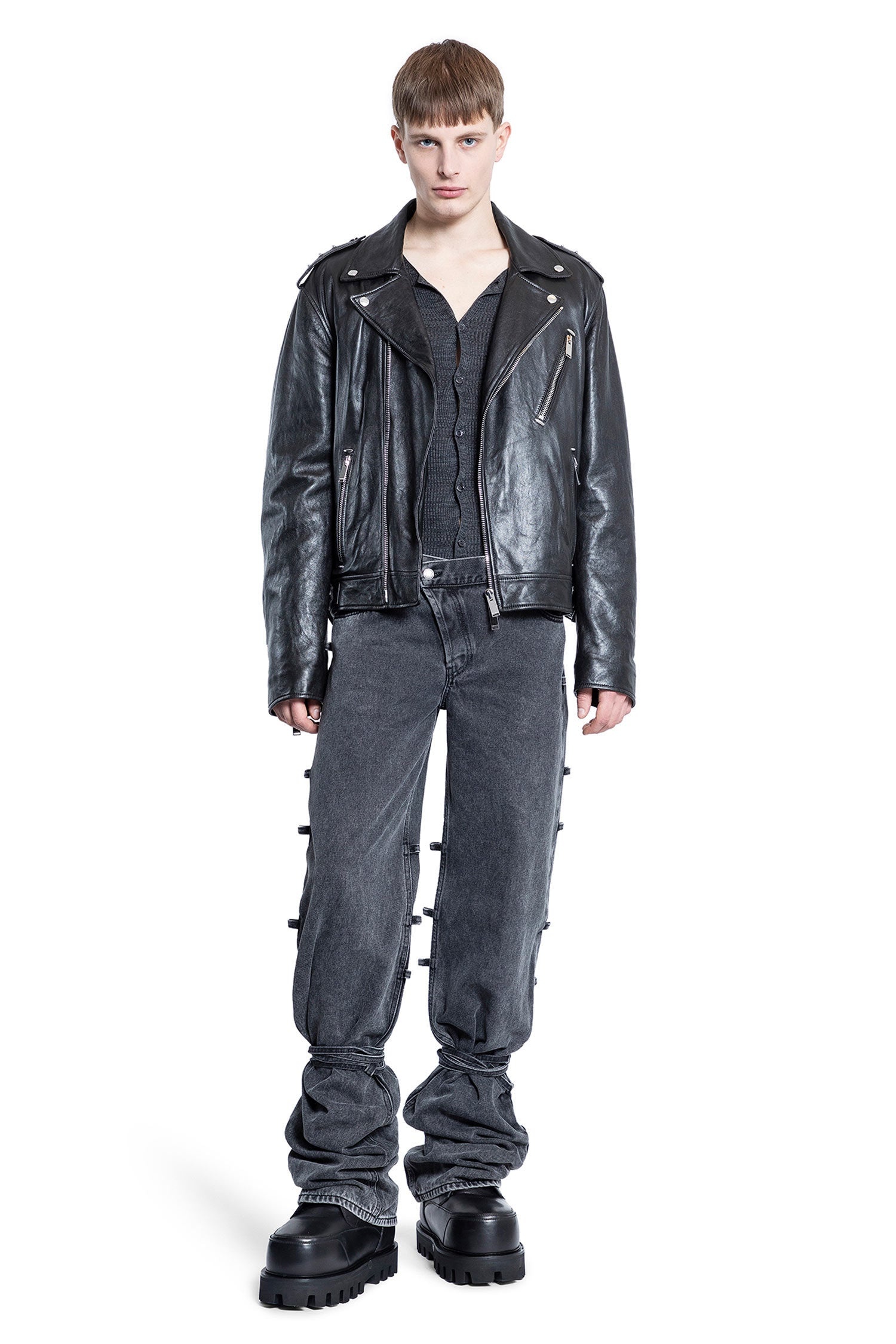 Piercing-Leather-Jacket - 4