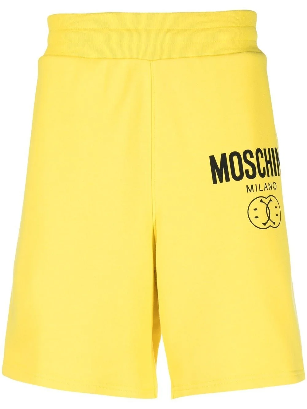 logo-print track shorts - 1