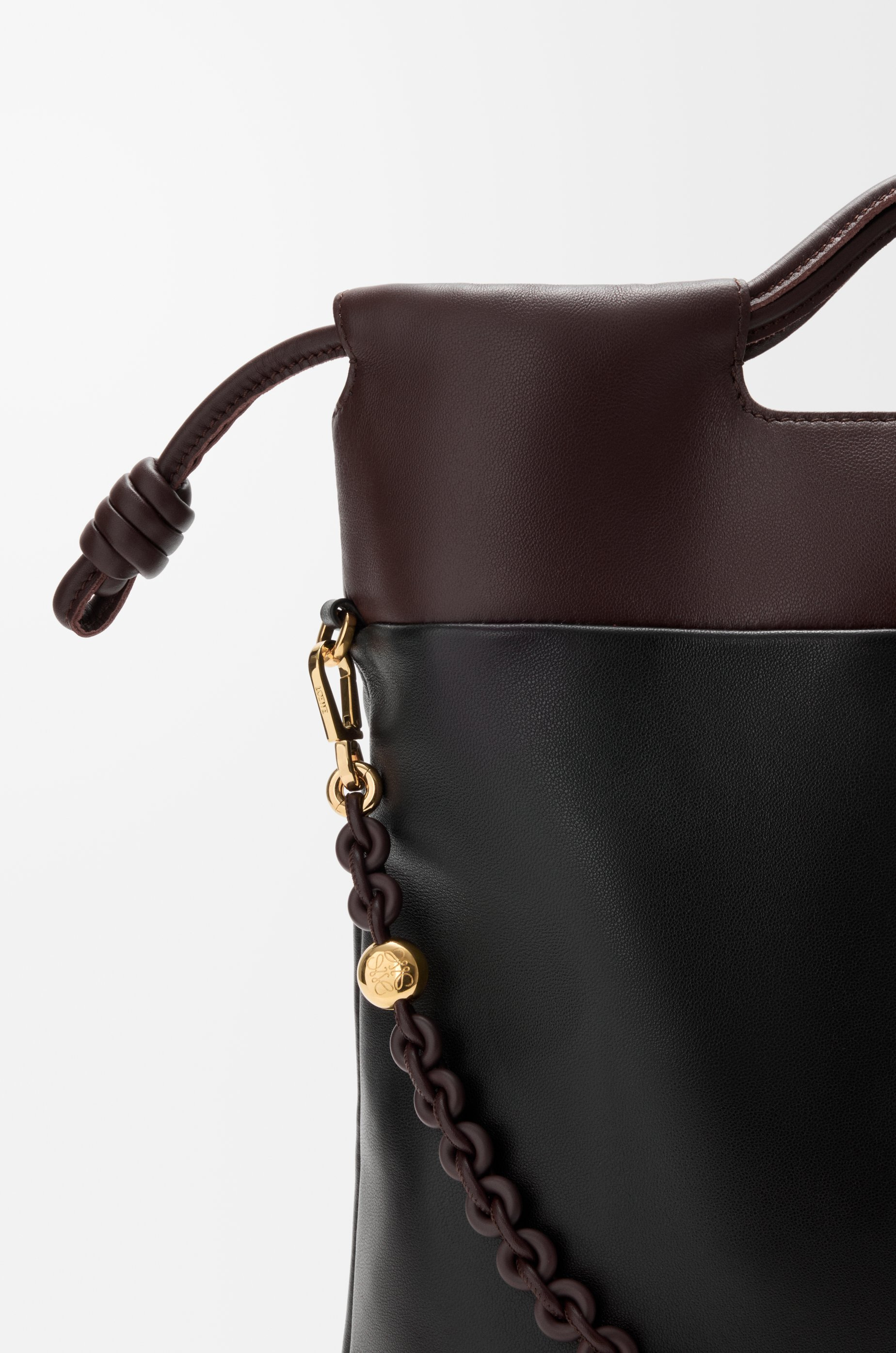 Flamenco purse tote in mellow nappa lambskin - 11