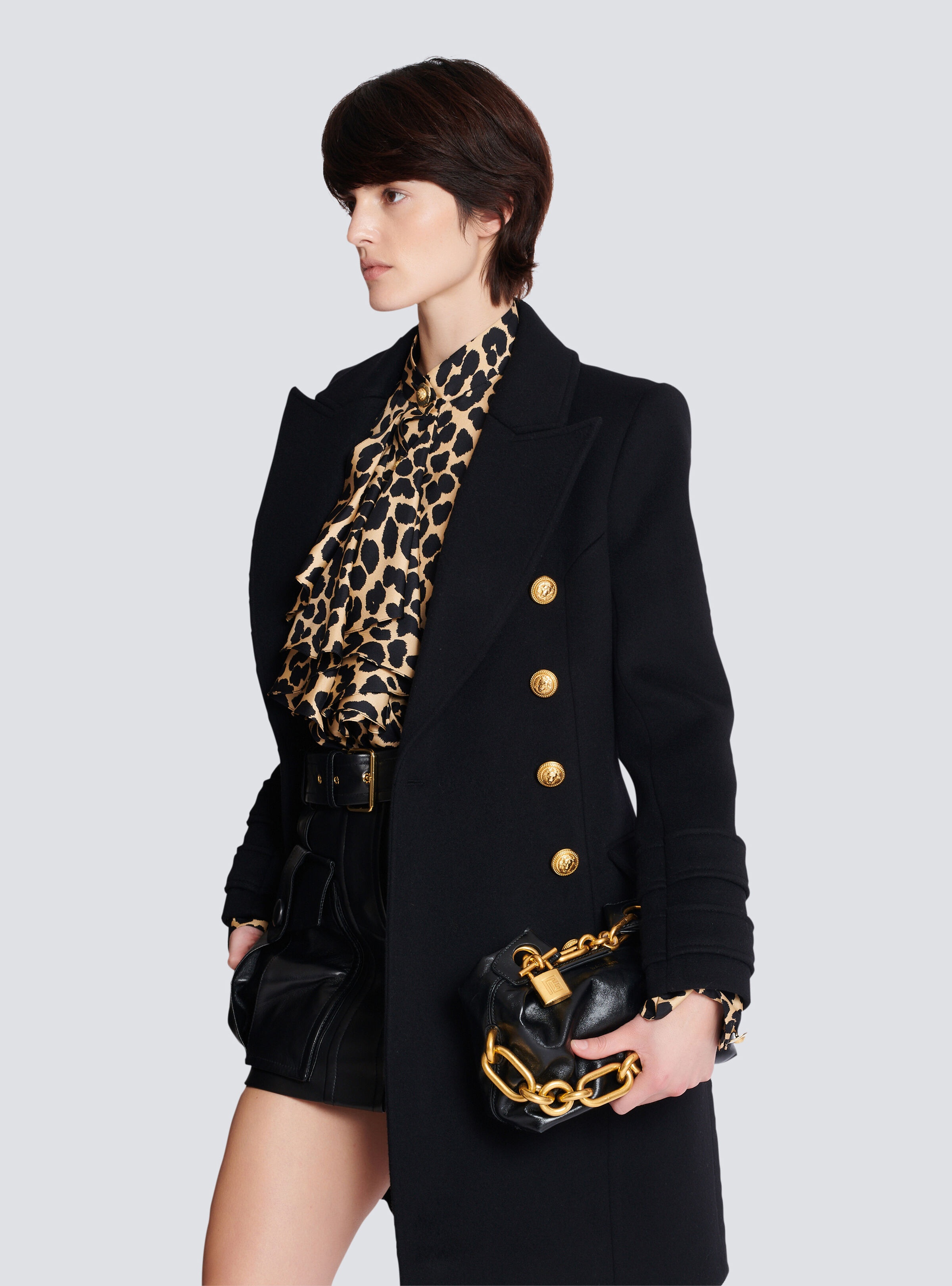 Sync Mini bag in calfskin leather - 8