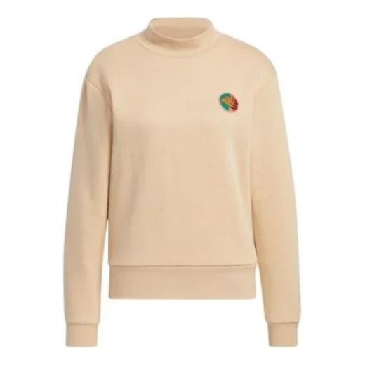 (WMNS) adidas Neo Vbe Sweatshirts 'Tan' HN2368 - 1