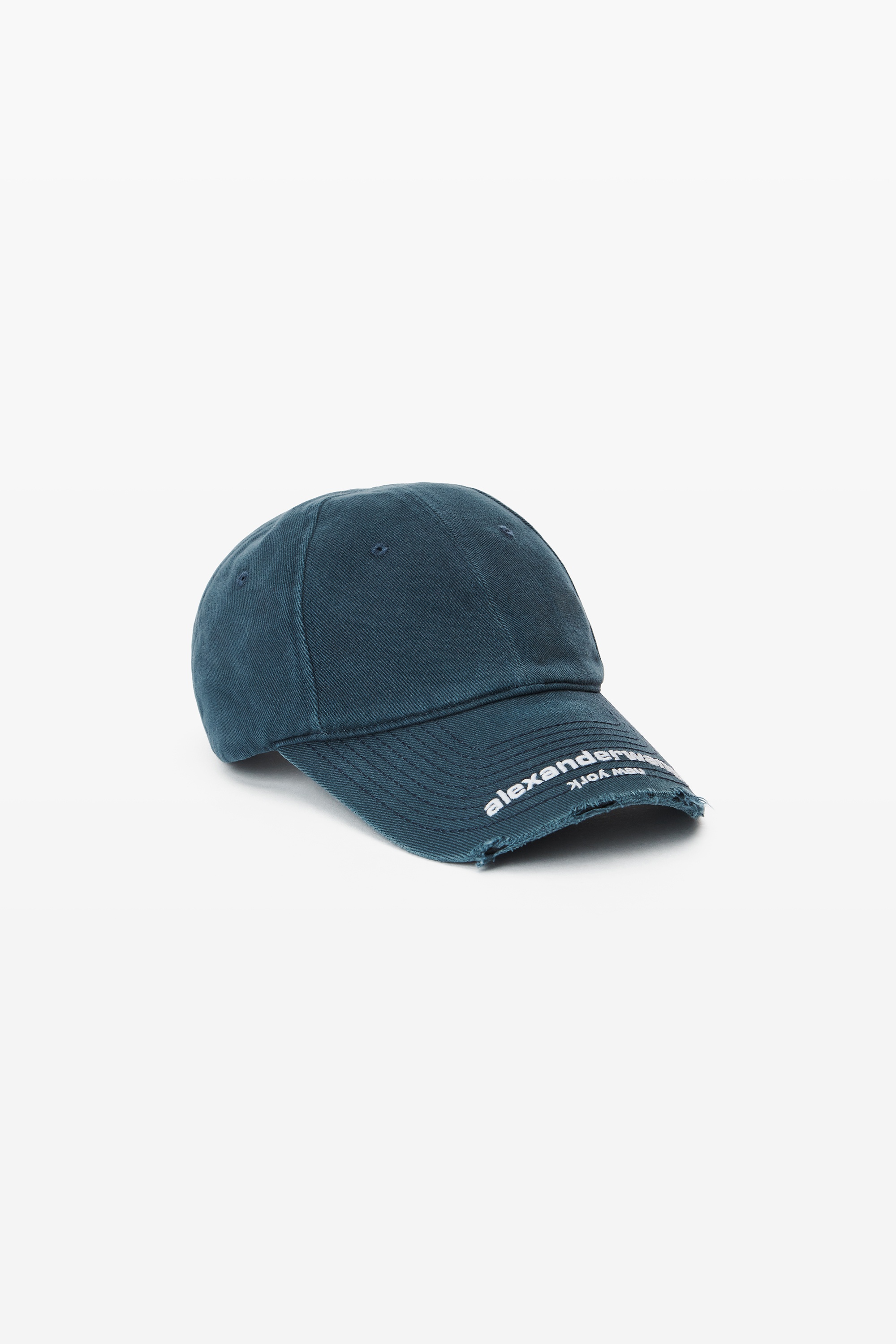 Distressed Logo Baseball Cap - 2