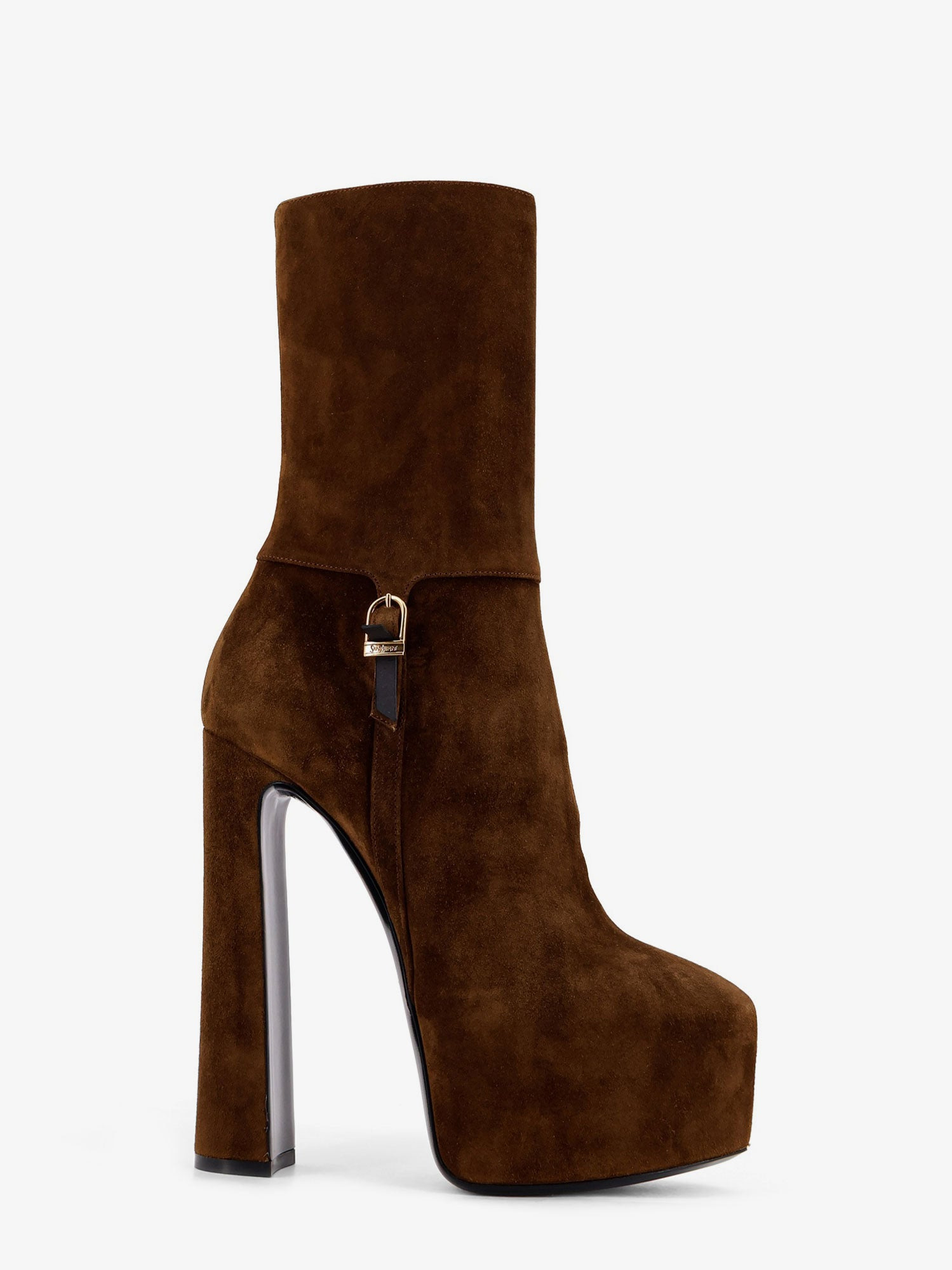 Nico Suede Plateau Ankle Boots - 1