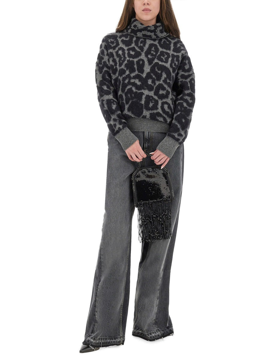 Wool And Alpaca "Leopard" Sweater - 2