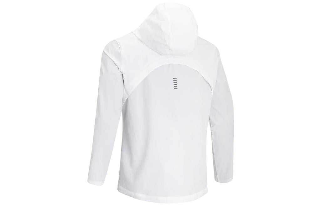 Under Armour Outrun The Storm Hooded Jacket 'White' 1376794-100 - 2