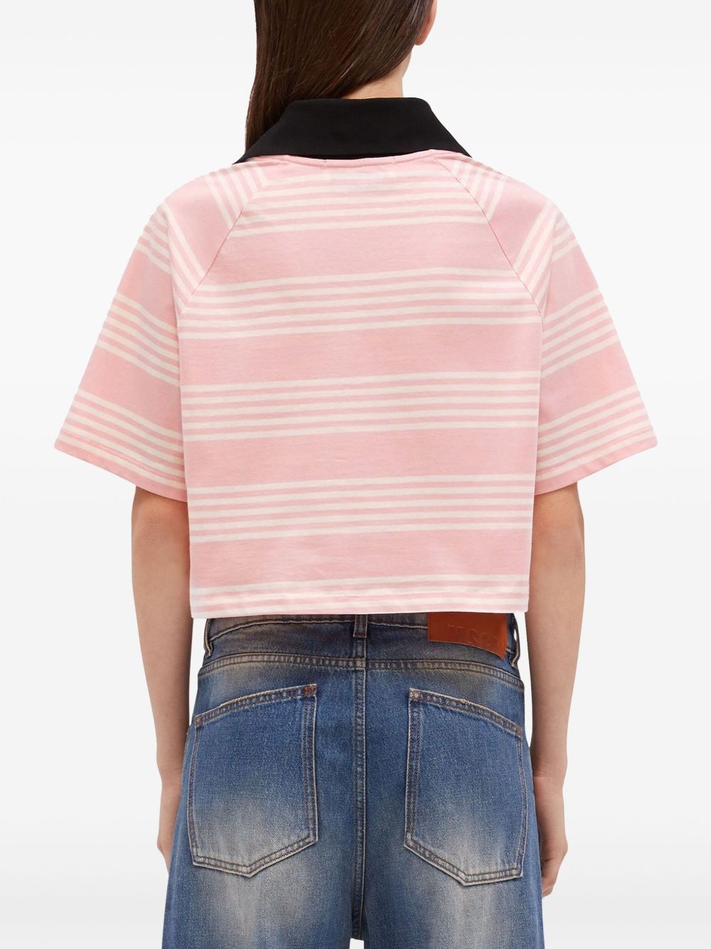 striped polo shirt - 4