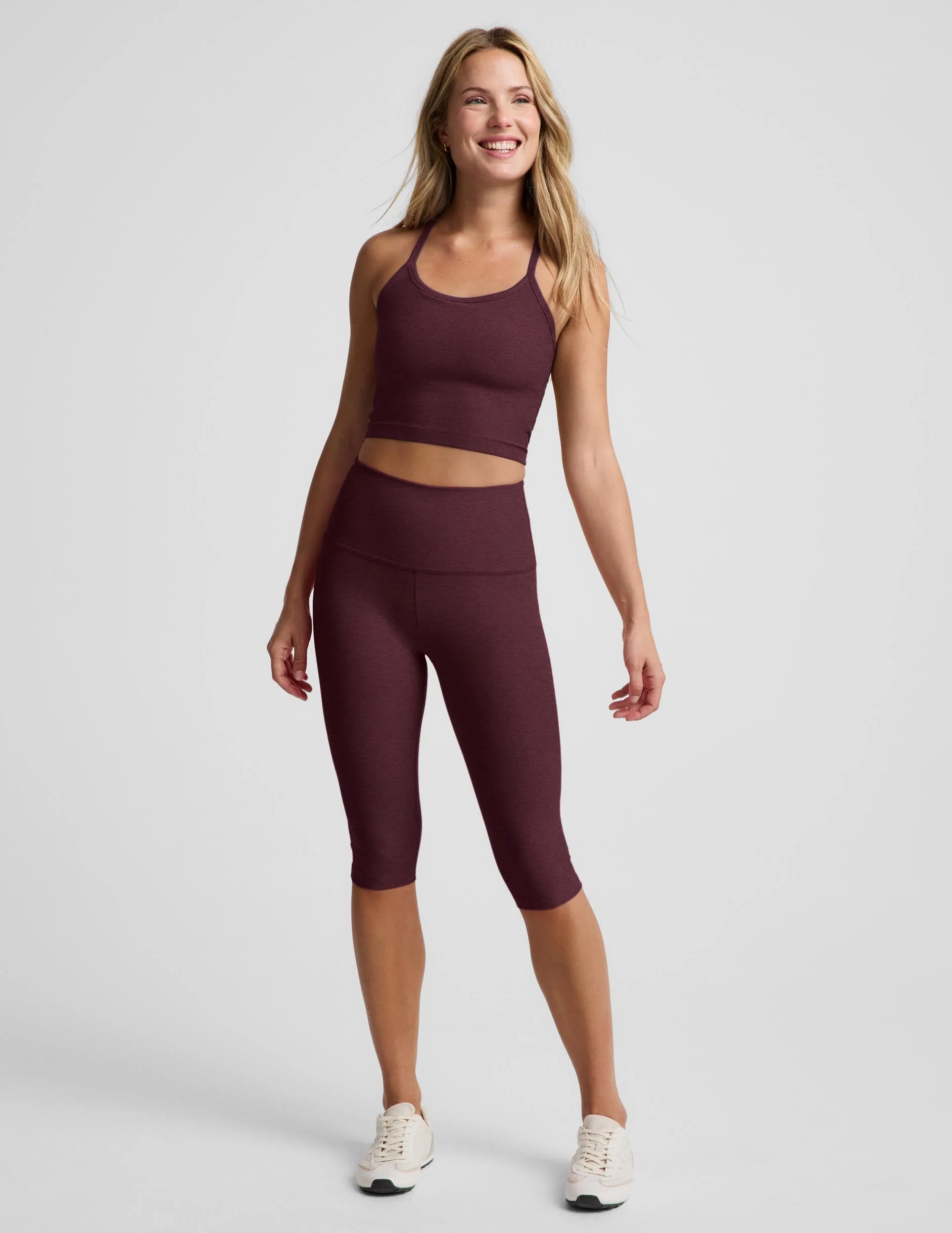 Spacedye™ Pedal Pusher High Waisted Legging - 1