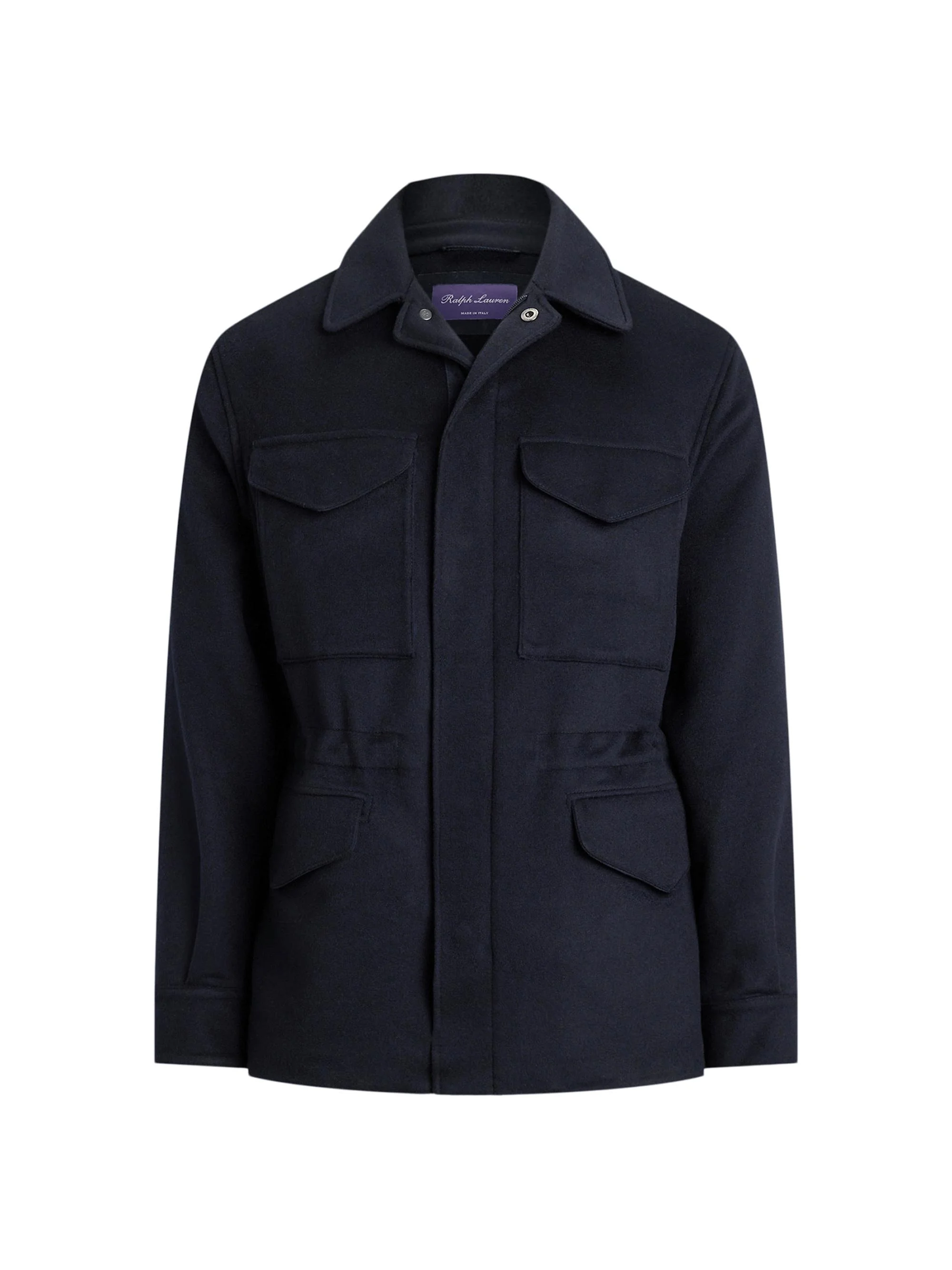 Men's Ripley Wool-Cashmere Four-Pocket Jacket - Classic Chairman Navy - 1