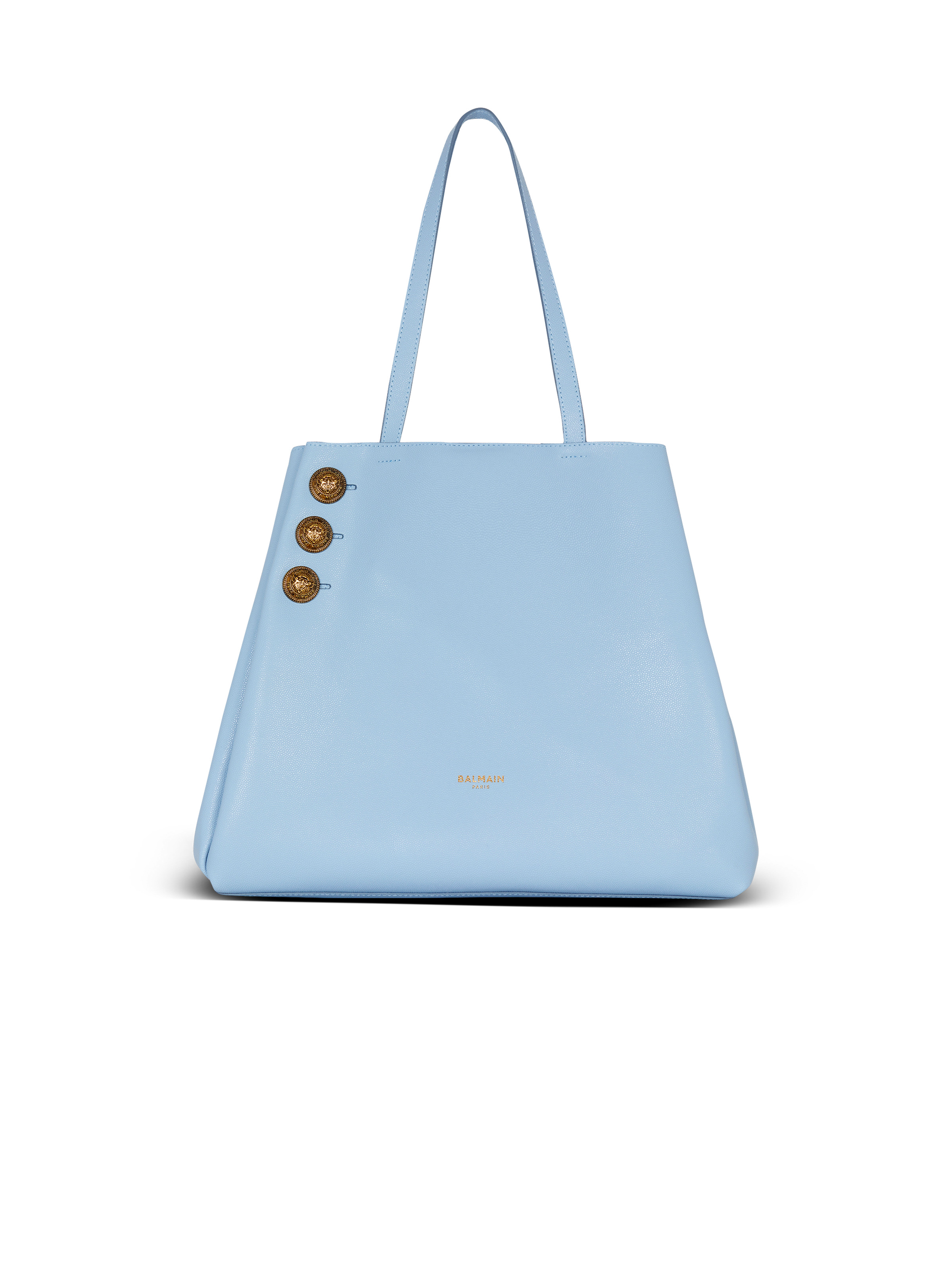 Emblème grained calfskin tote bag - 3