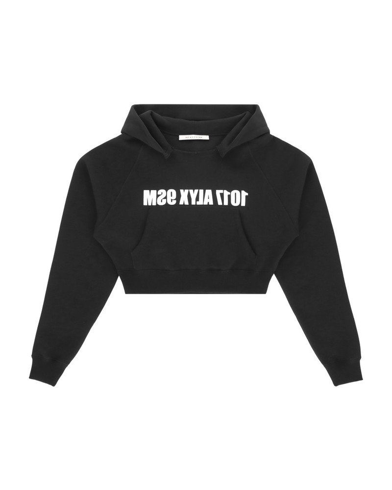 MARK FLOOD WOMENS CROPPED HOODIE - 1