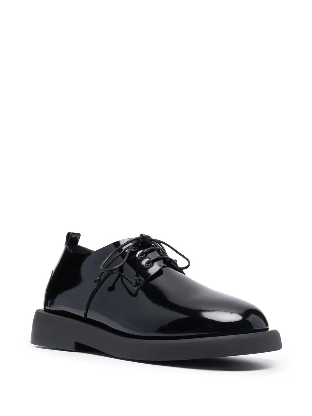 glossy-finish Derby shoes - 2