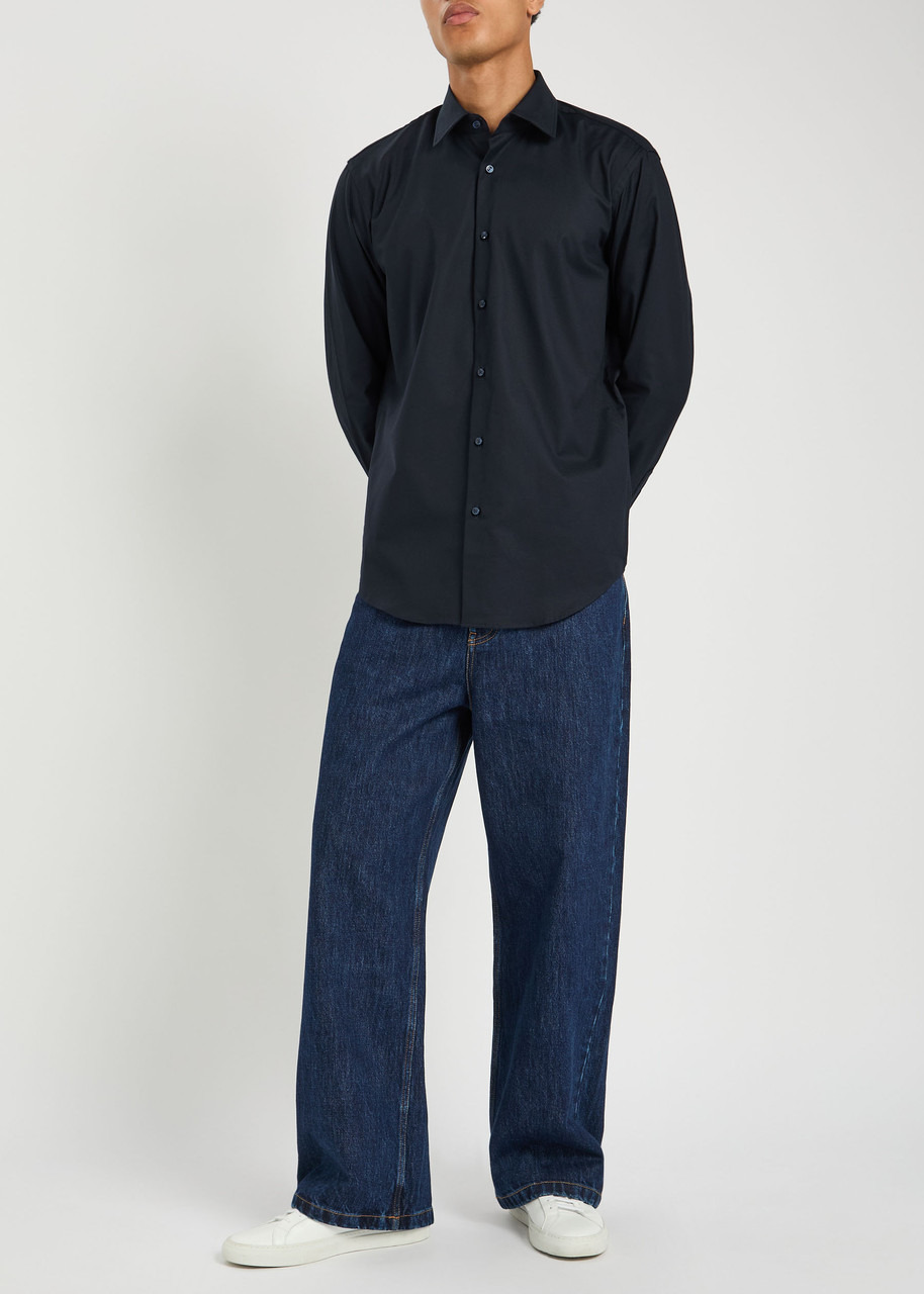 Boss Textured Woven Shirt - 4