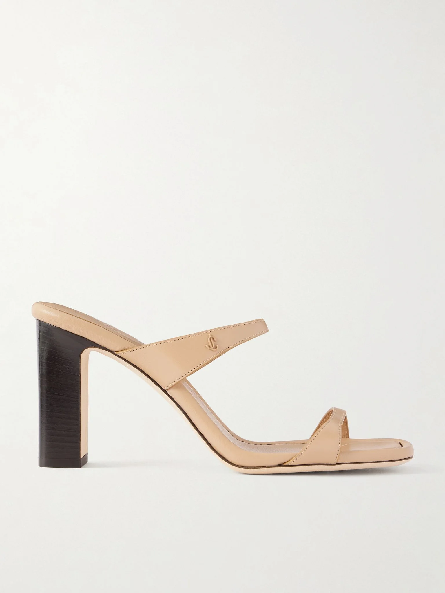 Lucian 85 leather mules Neutral - 1