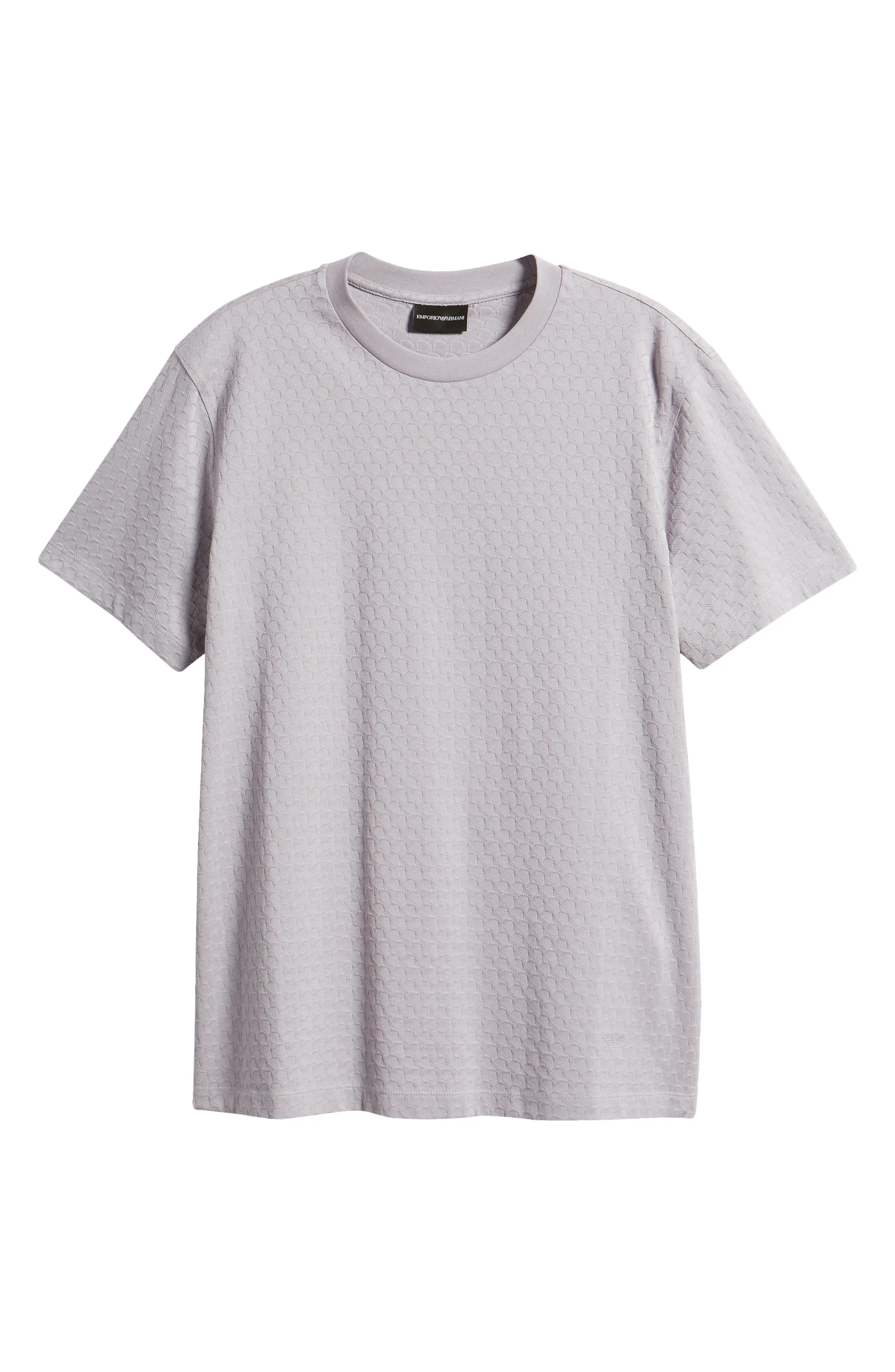 Honeycomb Textured T-Shirt - 5