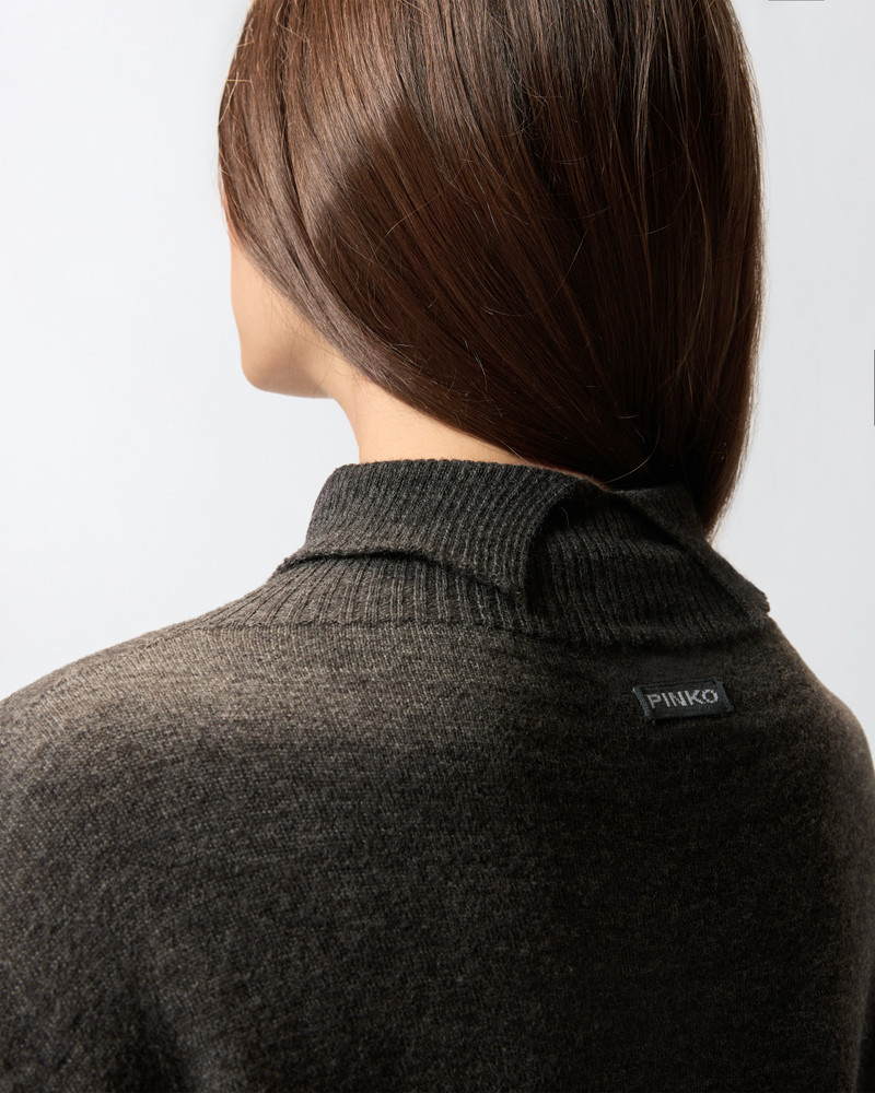 KNIT POLO-NECK SWEATER 5