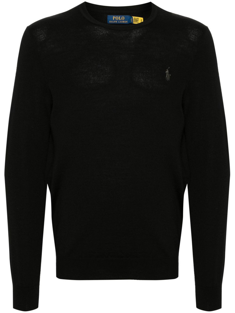 round-neck wool sweater 1