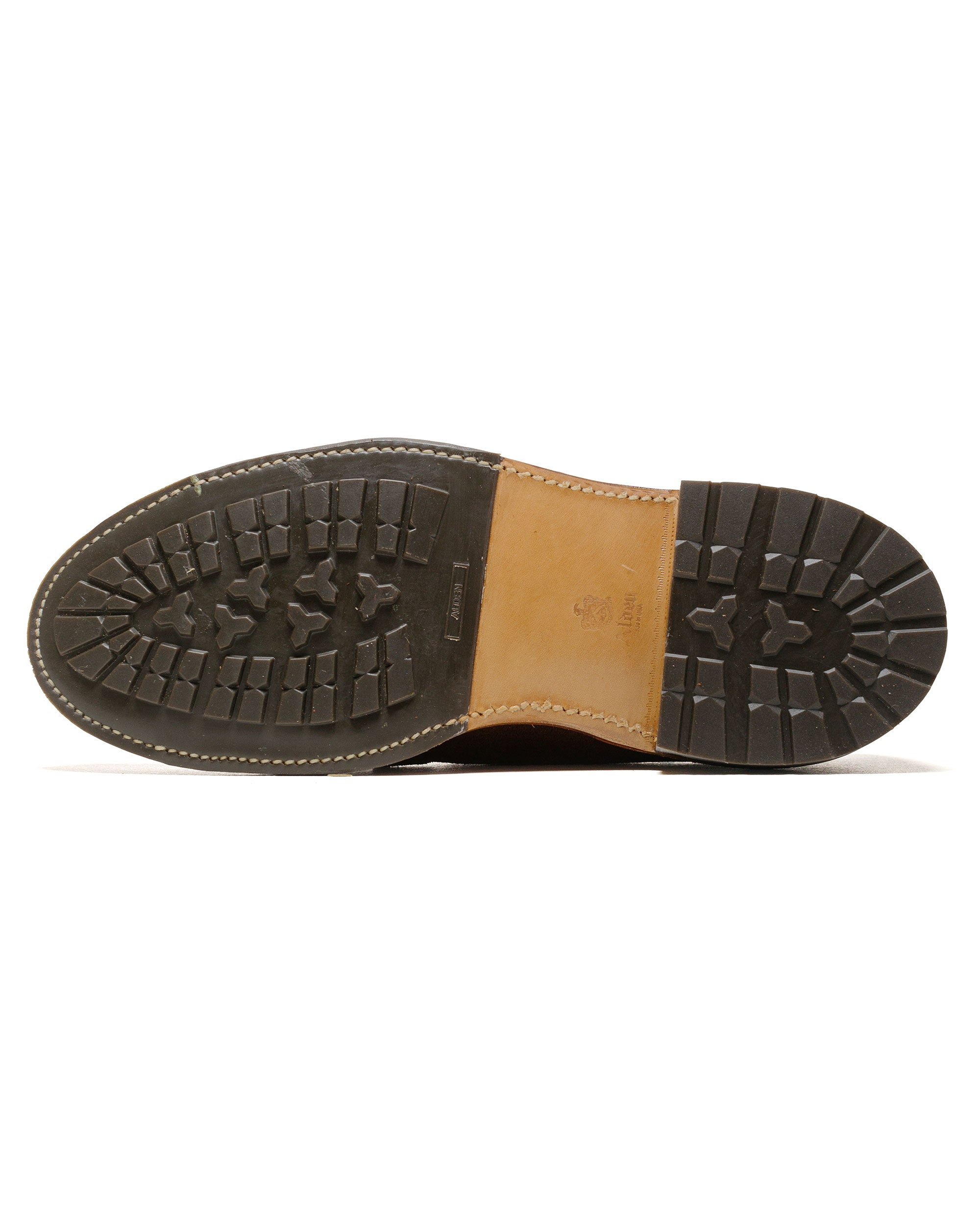 Plain Toe Blucher Reverse Tobacco Chamois 9474C - 5