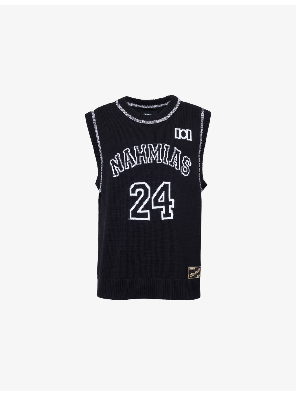 Knit 24 Sleeveless Knitted Basketball Top - 1