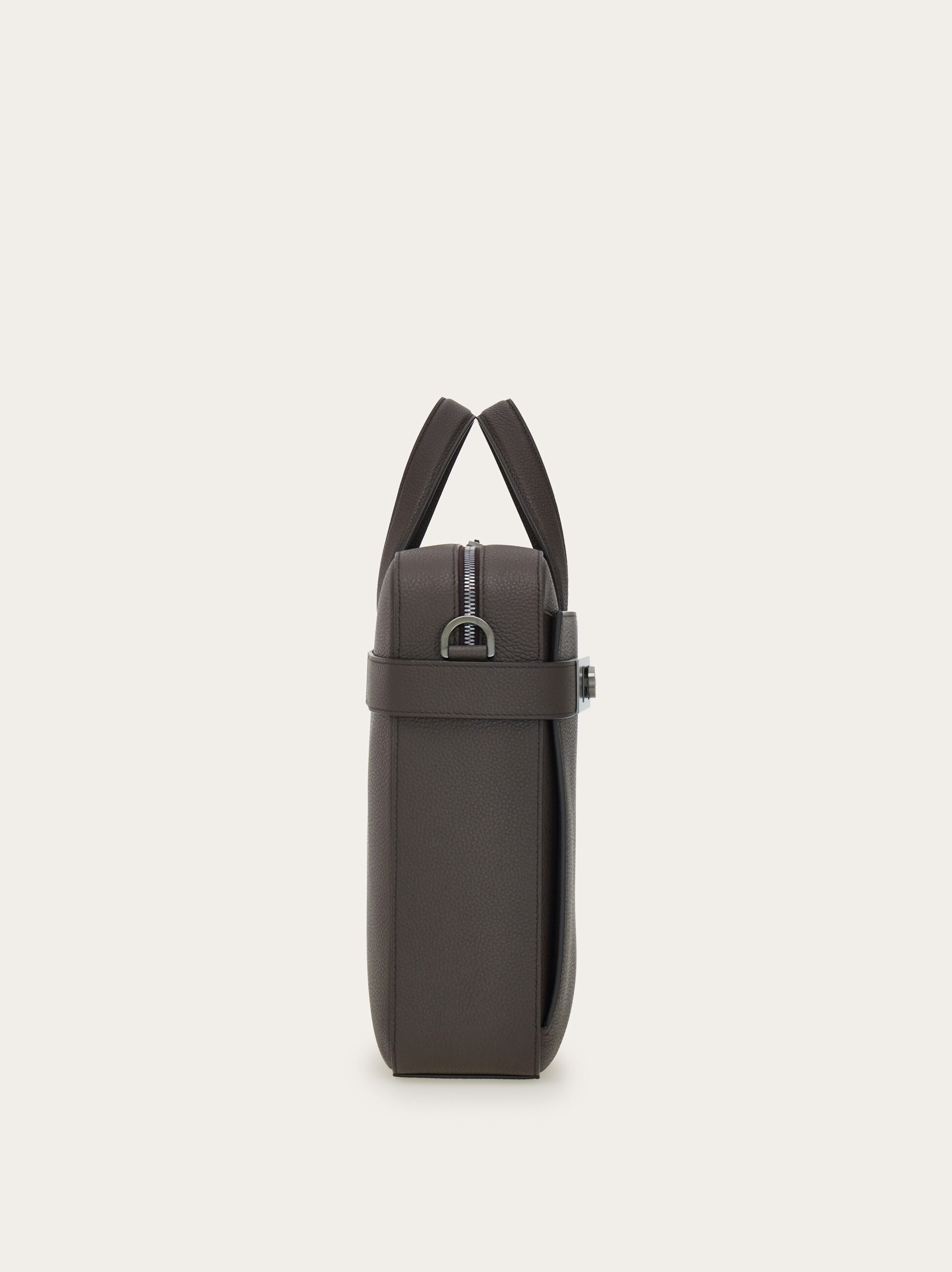 Briefcase with Gancini buckles (M) - 2