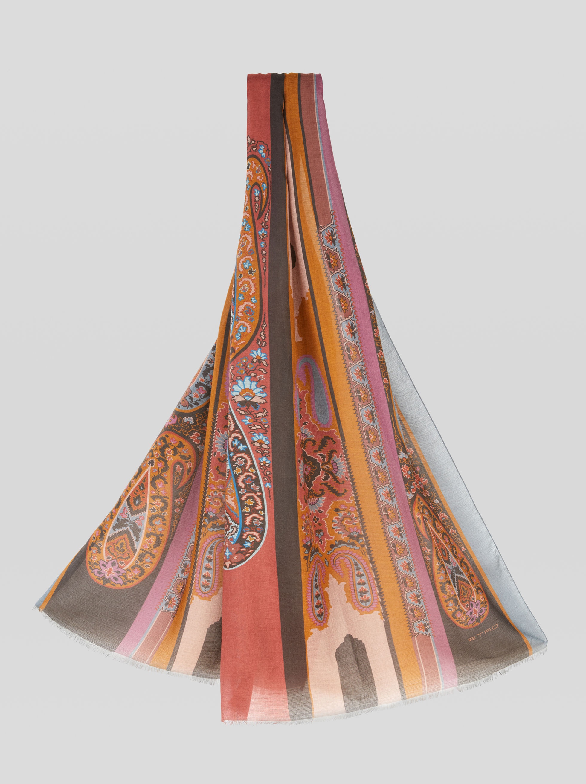 PAISLEY PRINT SCARF - 1