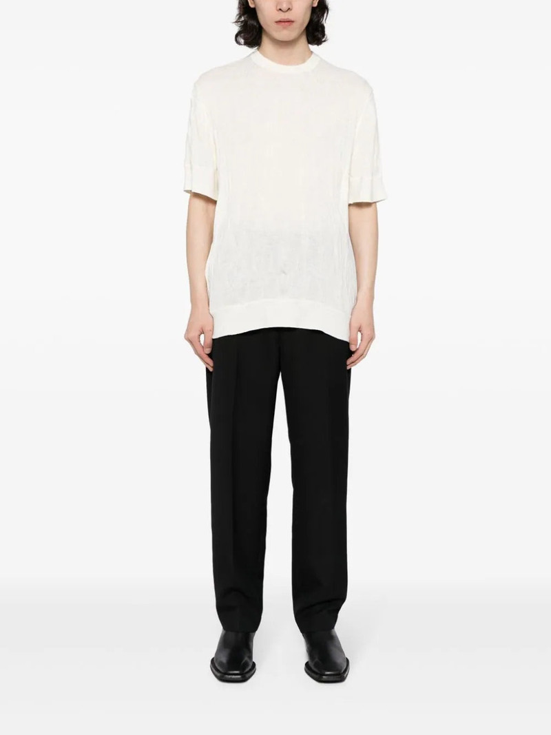 Helmut Lang CRINKLED WOOL T-SHIRT outlook