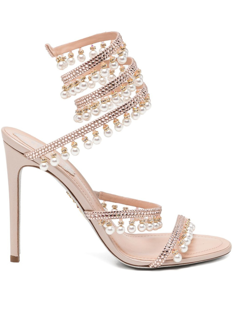 110mm crystal-embellished heeled sandals 1