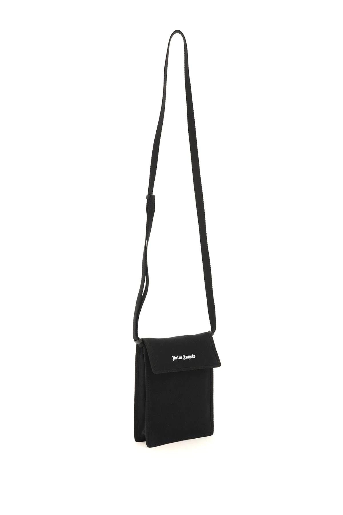 CROSSBODY COTTON PHONE BAG WITH LOGO - 3