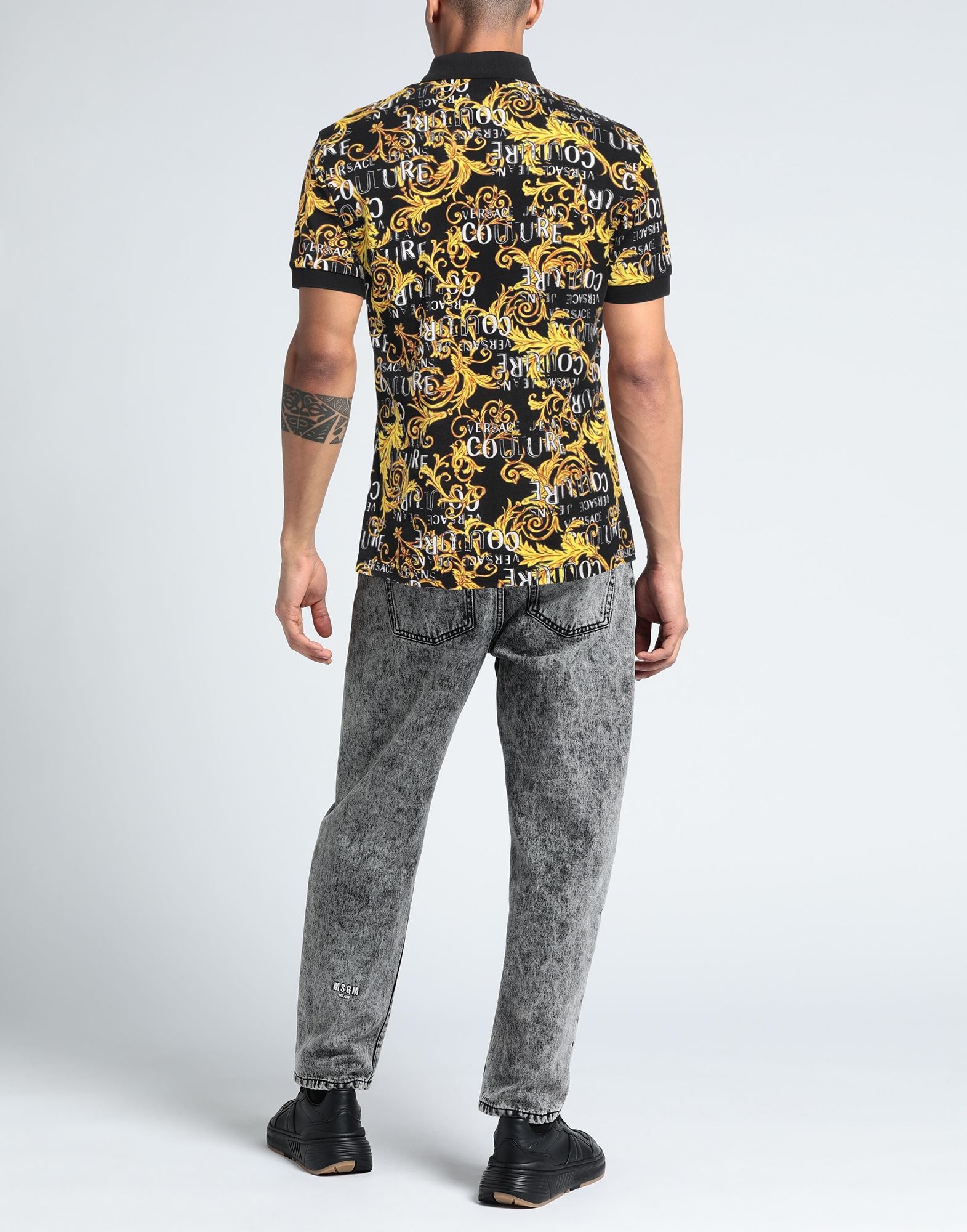 Black Men's Polo Shirt - 3