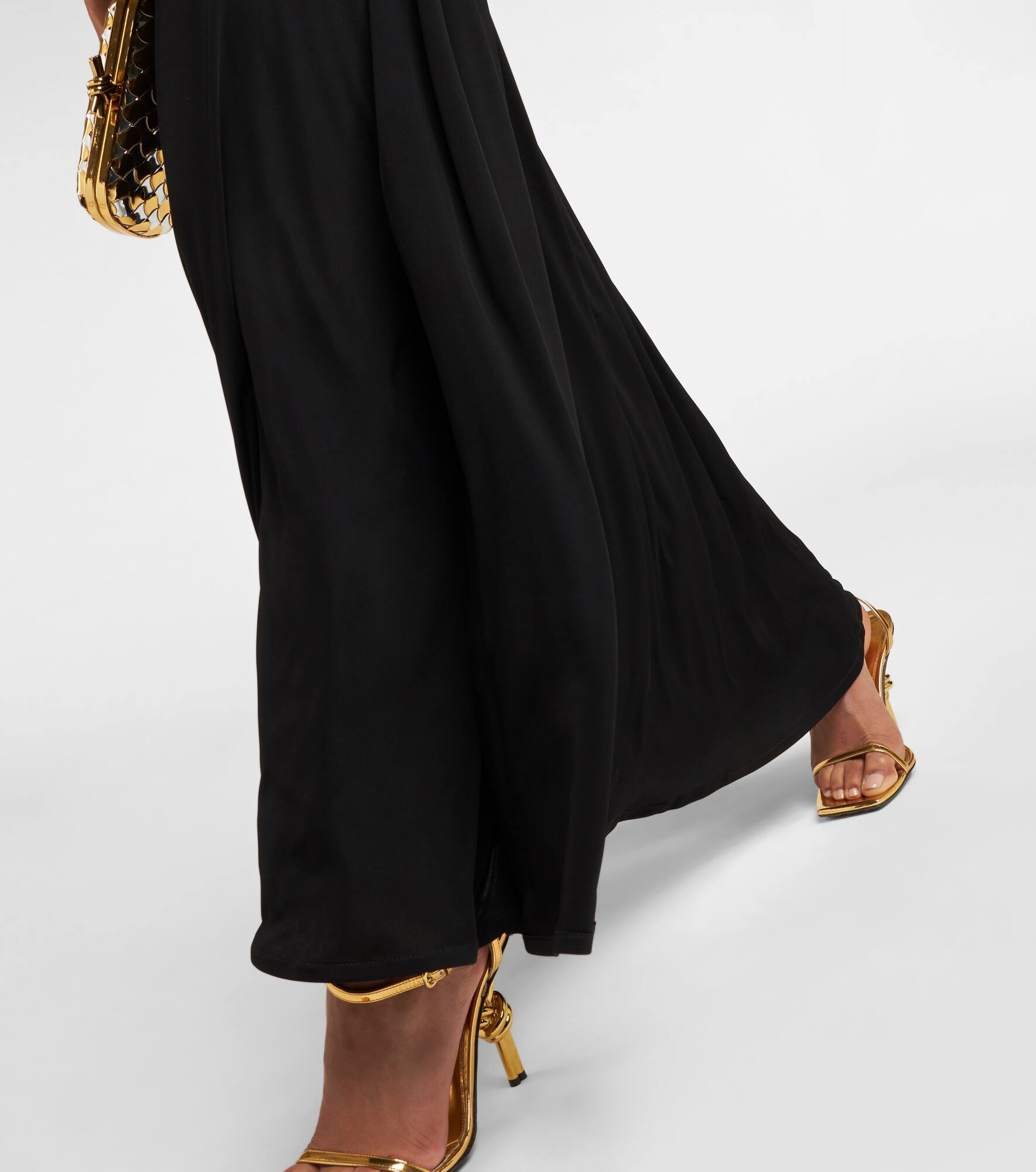 Knot jersey maxi dress - 5