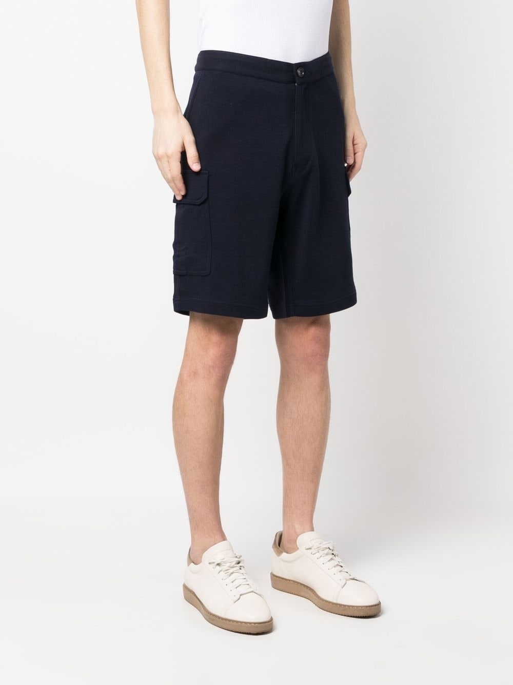 jersey knee-length shorts - 3