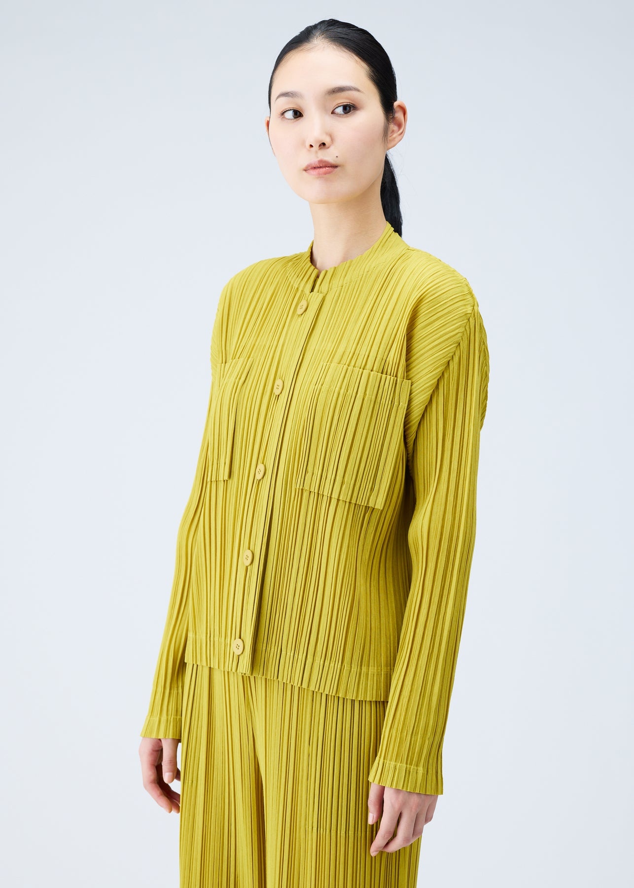 RAMIE PLEATS JACKET - 6