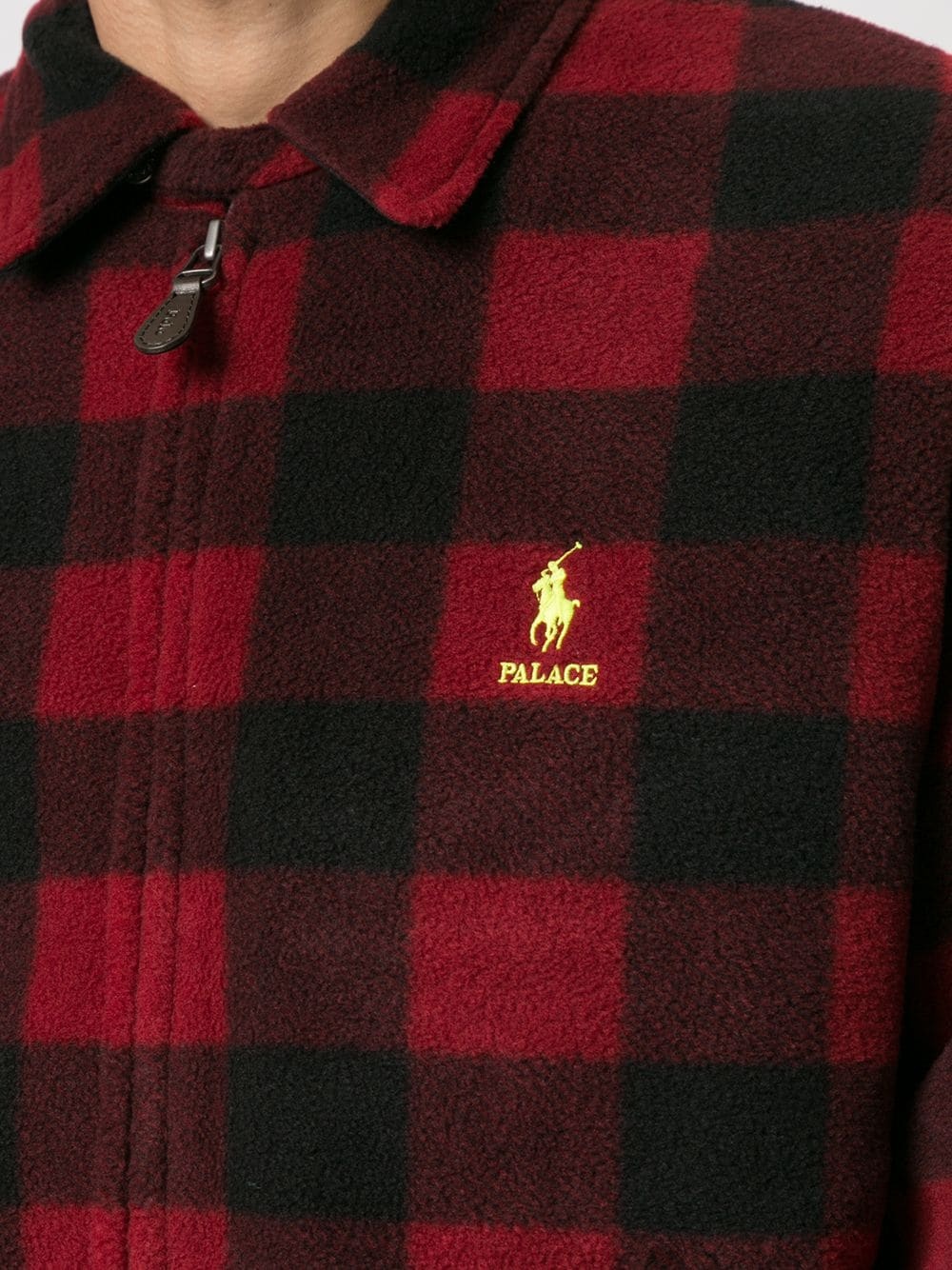 x Polo Ralph Lauren polar fleece harrington jacket - 5