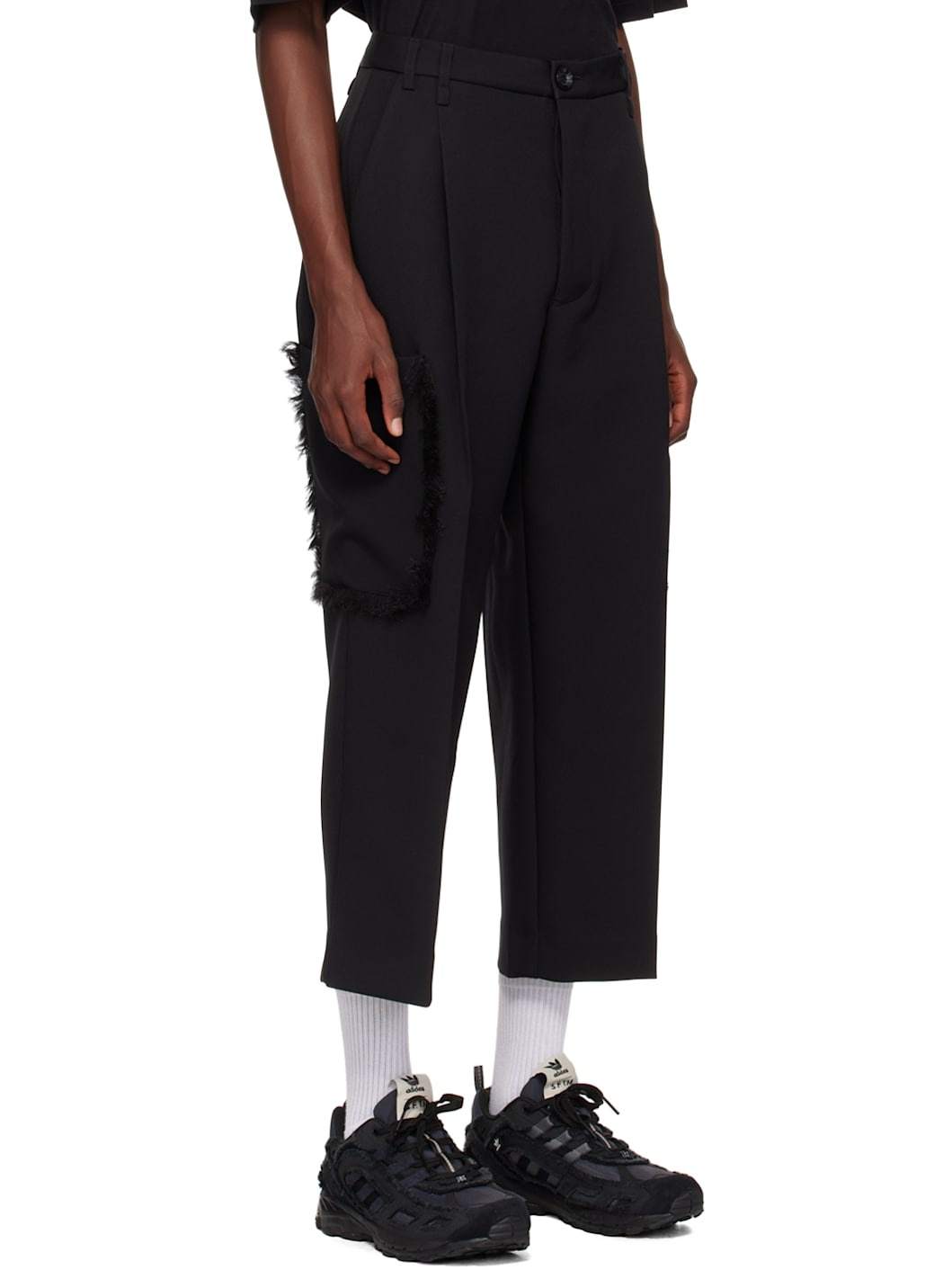 Black Painter's Cargo Pants - 2