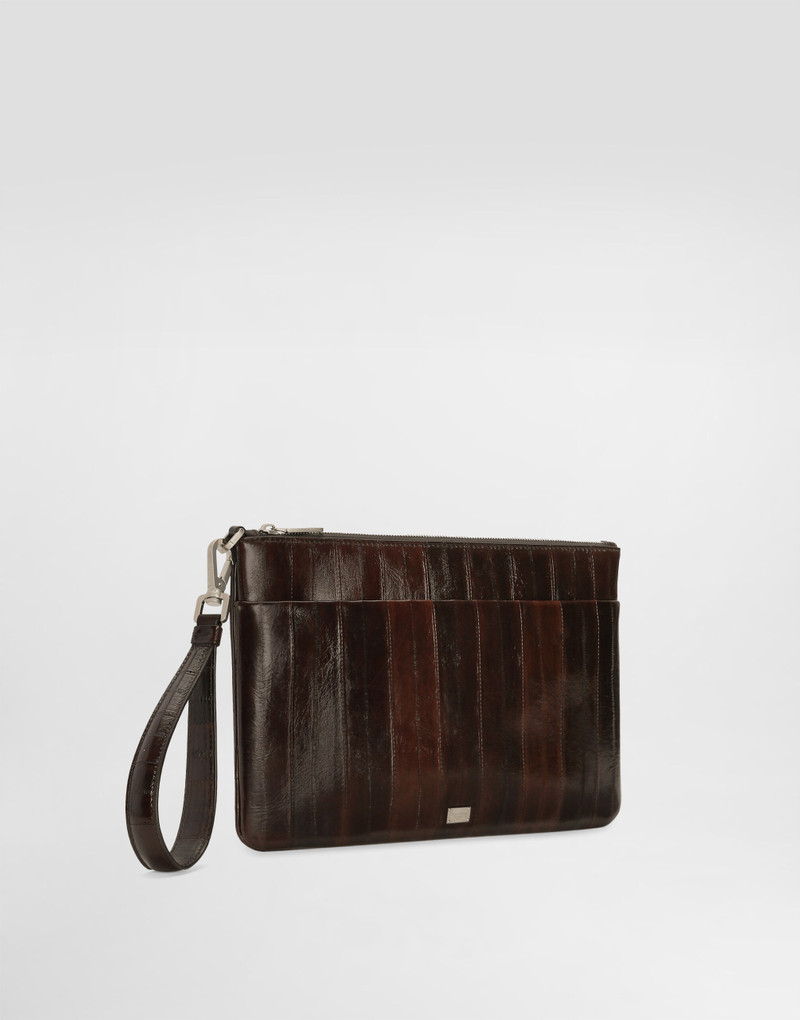 Eel leather necessaire 3