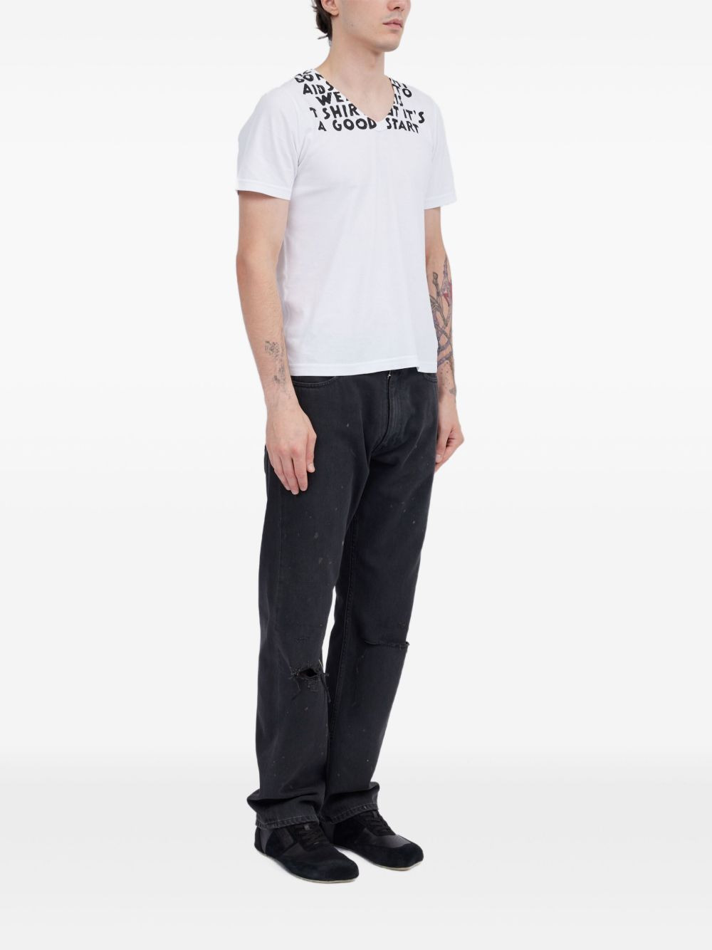 MM6 Maison Margiela T-shirts and Polos White - 5