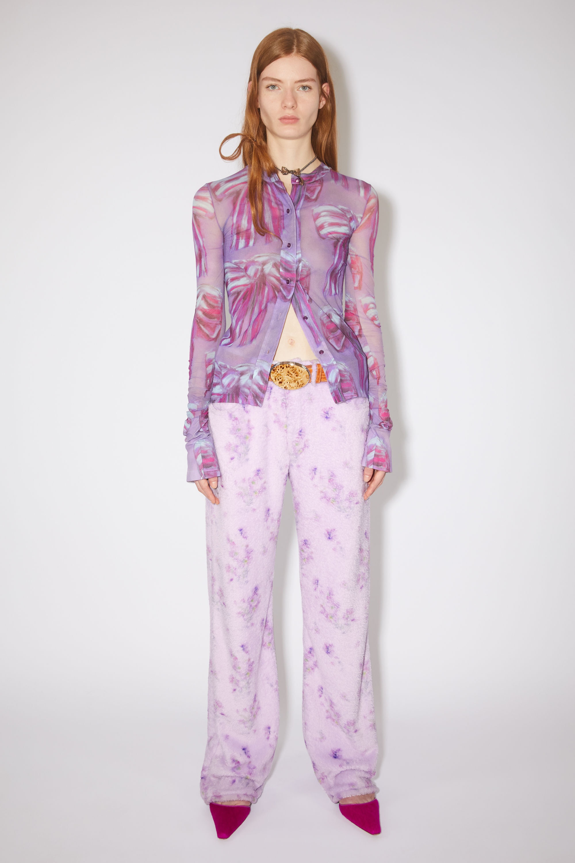 Teddy trousers - Orchid purple - 2