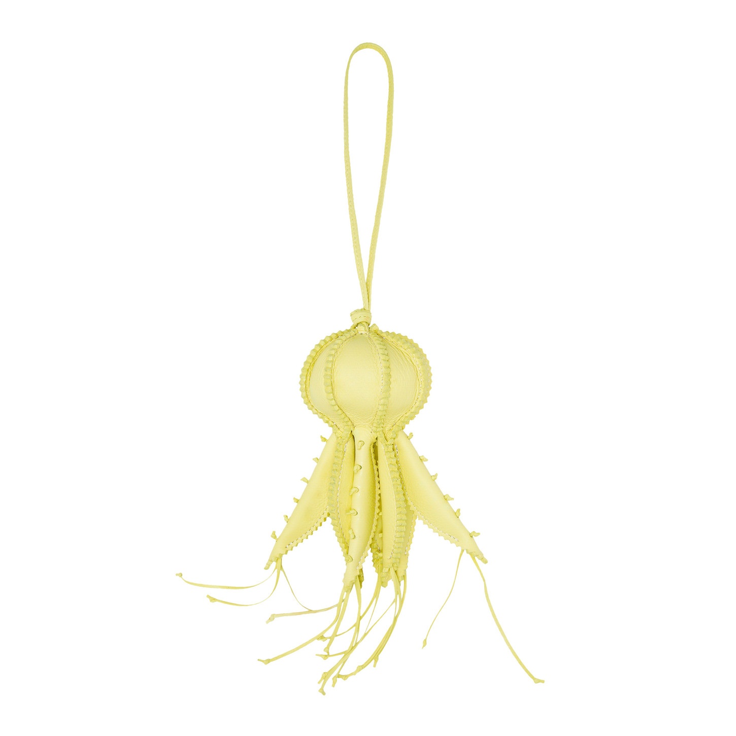 Yellow octopus charm - 3