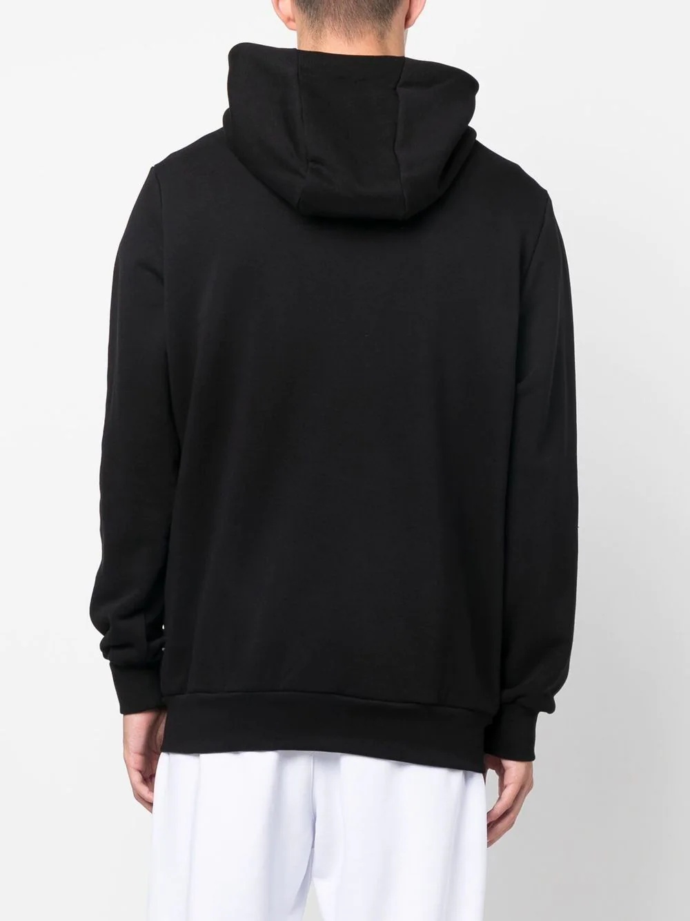 logo-print zip-up hoodie - 4