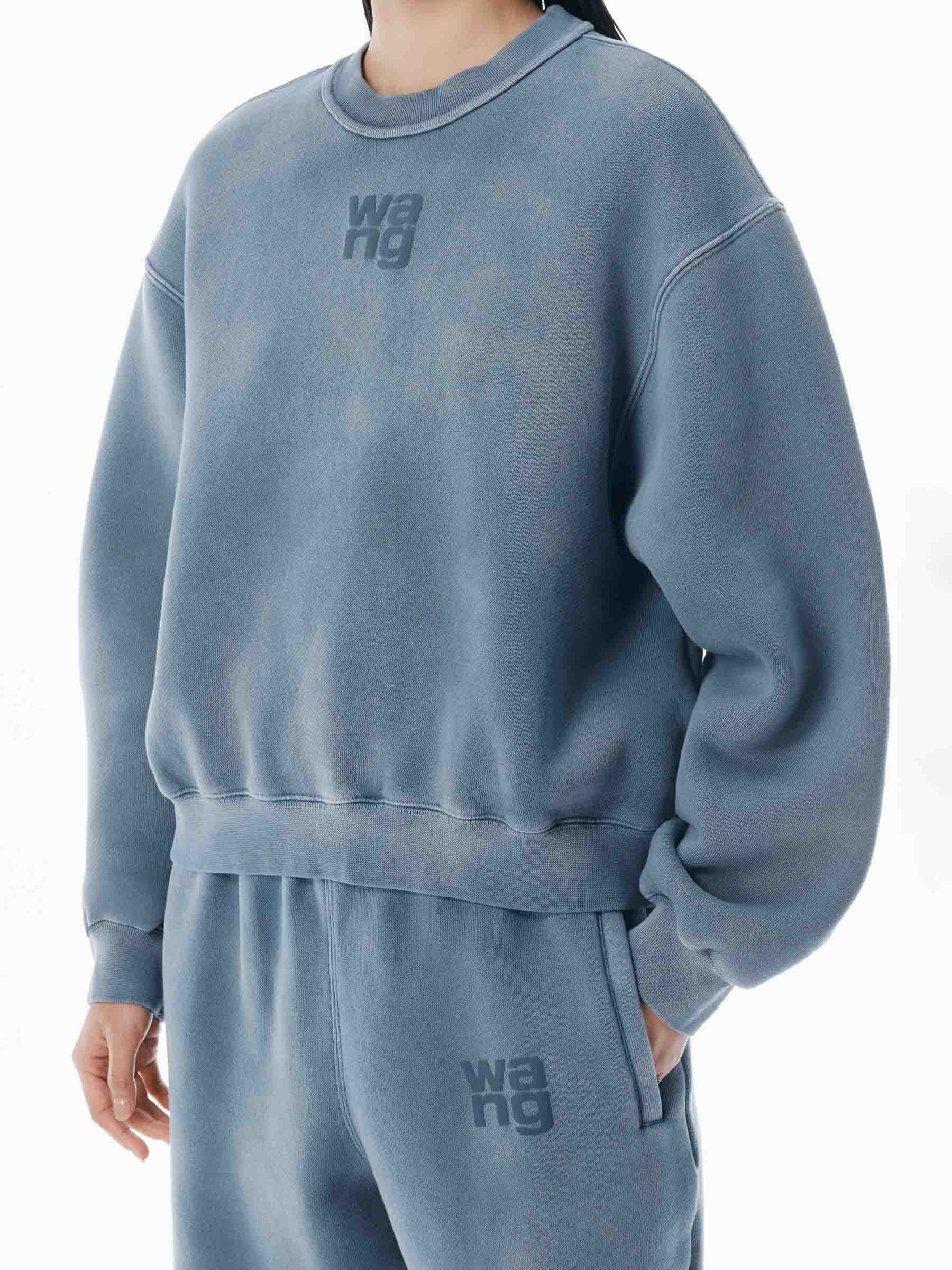 WASHED PRINT SWEATSHIRT - 2