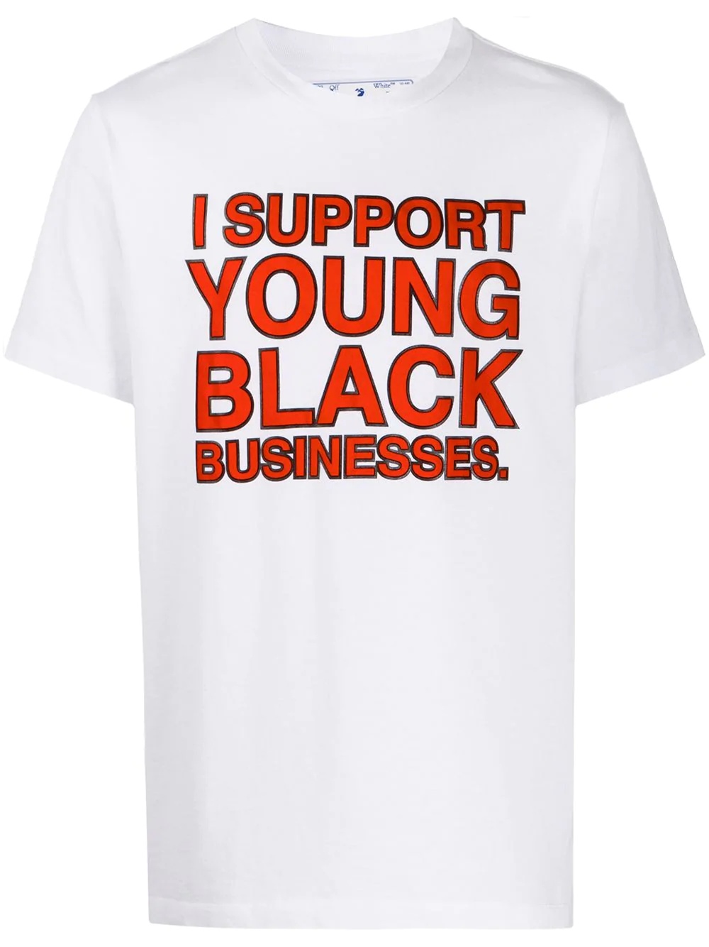 "I Support Young Black Businesses" T-shirt - 1