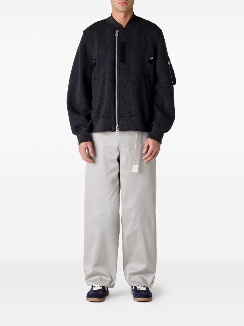 sacai zip-up jacket outlook