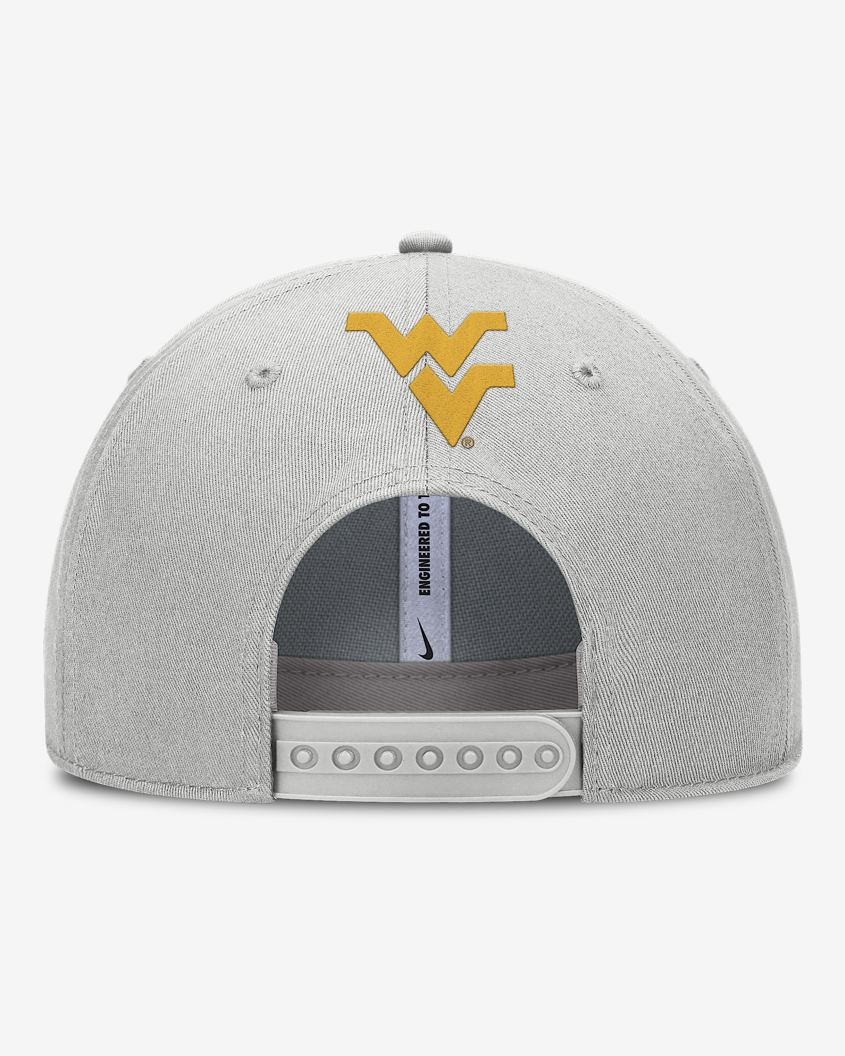 West Virginia On-Field Primetime Rise Men's Nike College Adjustable Hat - 2