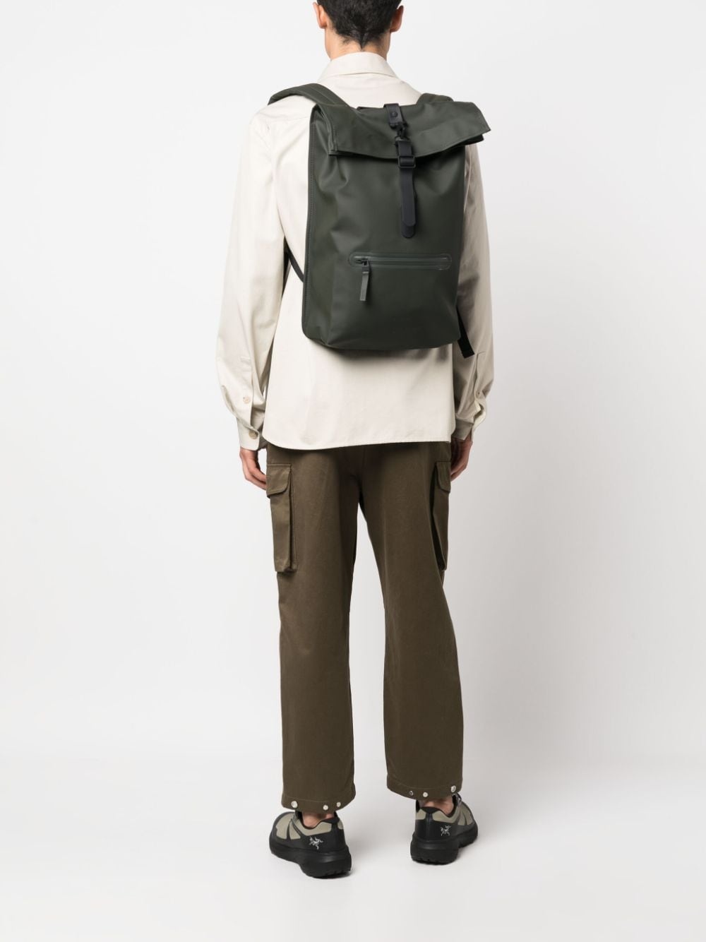 W3 foldover-top backpack - 2