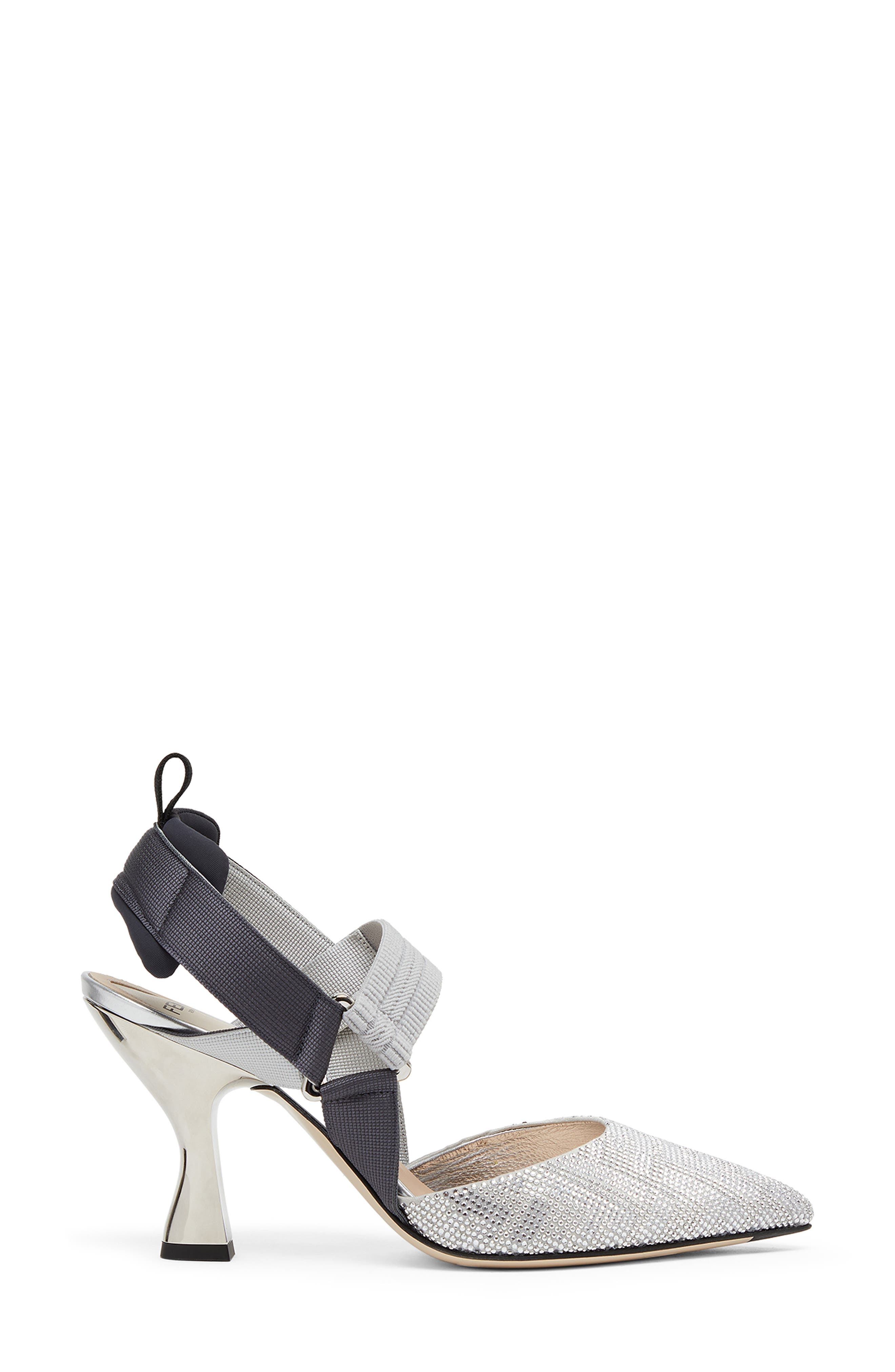 Fendi Colibri Crystal Embellished Pointed Toe Pump at Nordstrom - 3