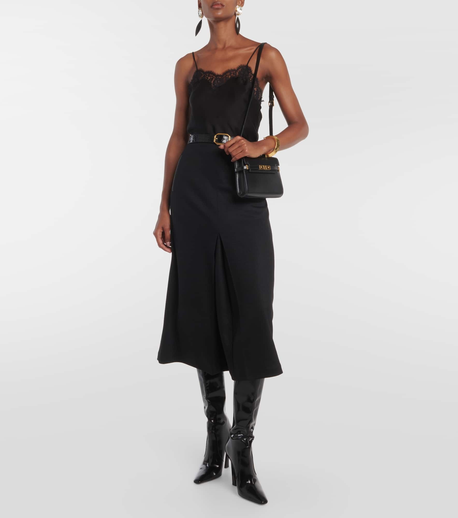 Manhattan Mini leather shoulder bag - 5