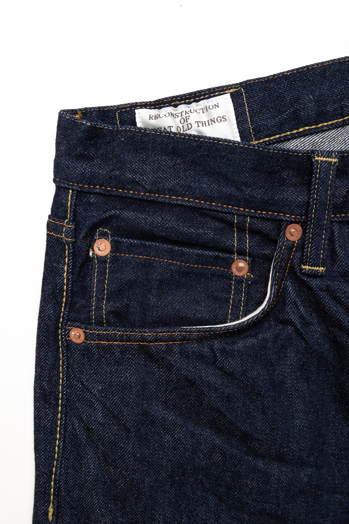 SD-808S Natural Indigo Relax Tapered Fit - 9