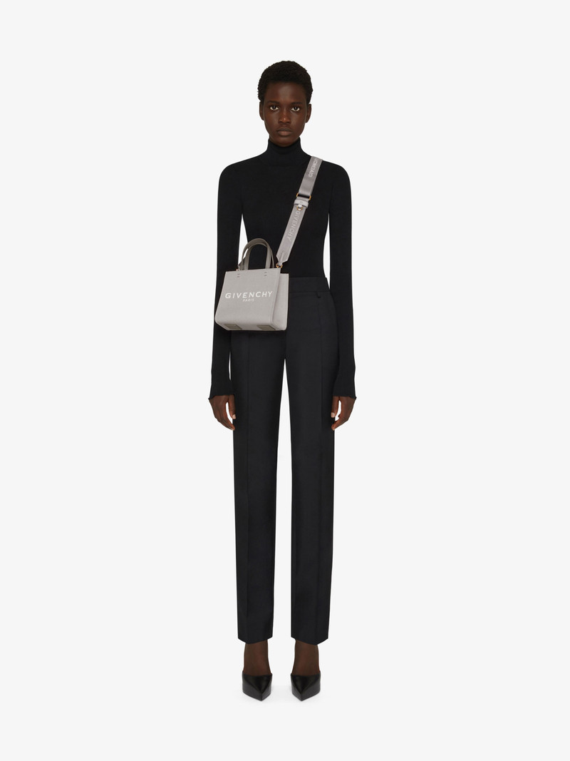 Givenchy MINI G-TOTE SHOPPING BAG IN CANVAS outlook