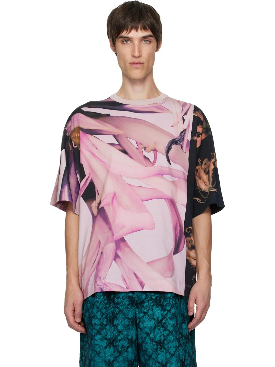 Pink Oversized T-shirt - 1