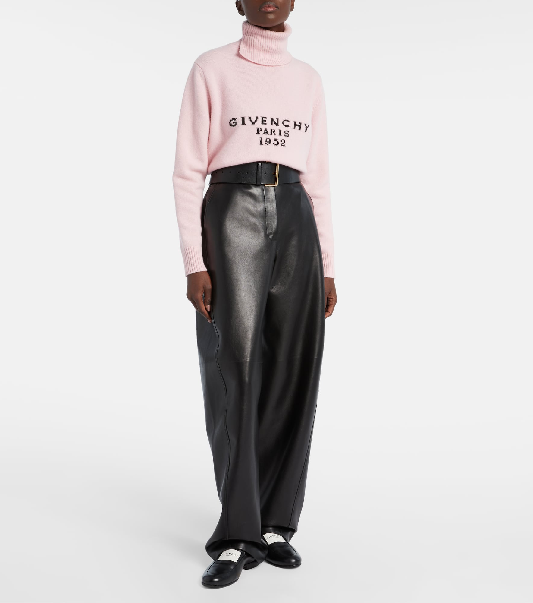 Wool and cashmere turtleneck sweater - 2