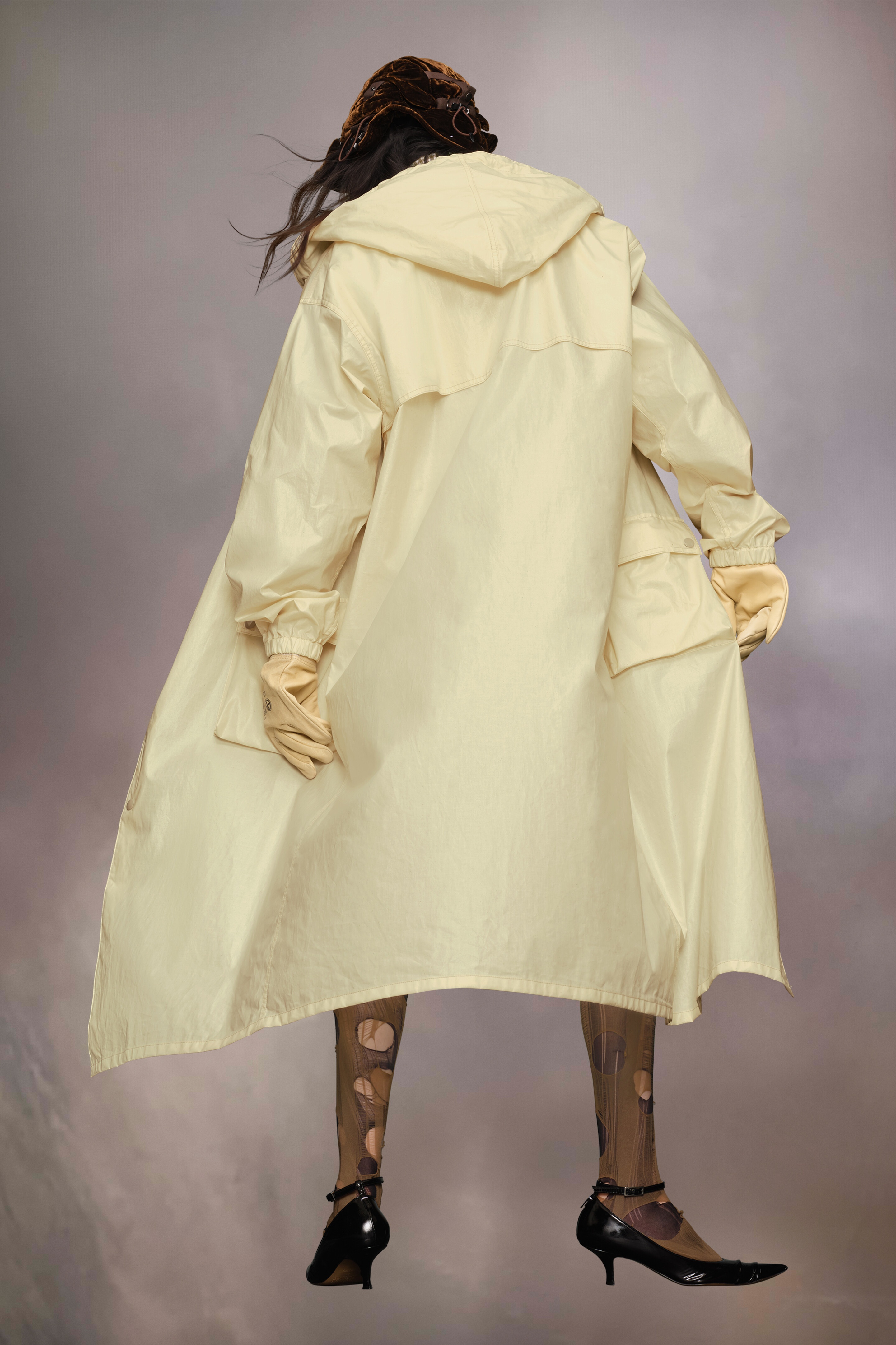 Cotton caban coat - 5